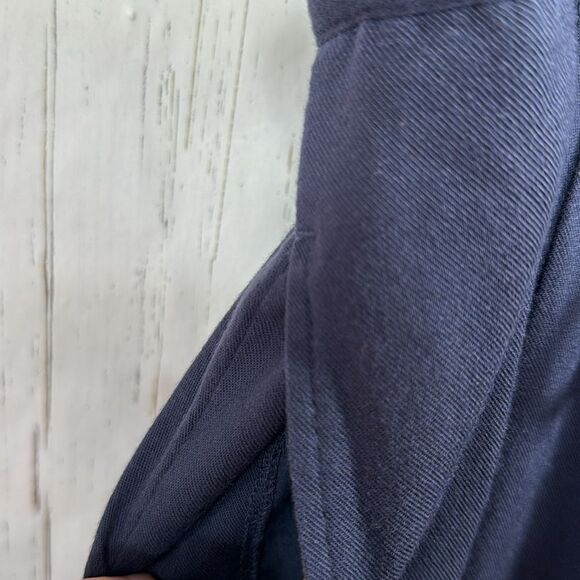 Niko And ... Navy Blue Wide Leg Pockets Womens Summer Jumpsuit - Picture 6 of 14